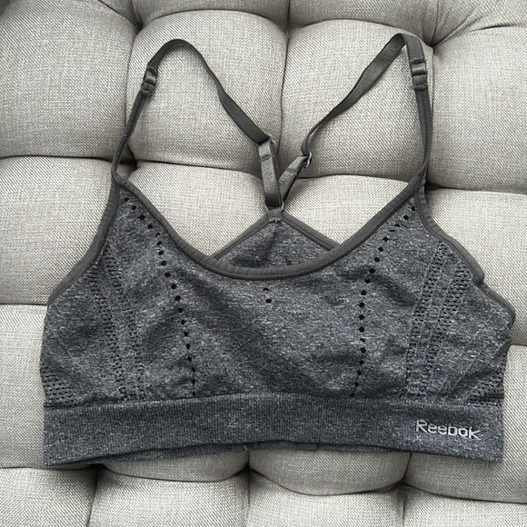 Reebok Other - Reebok Gray Racerback Bra